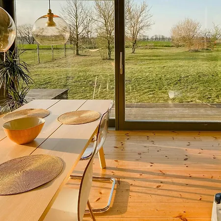 Natural Wooden House With Panoramic View