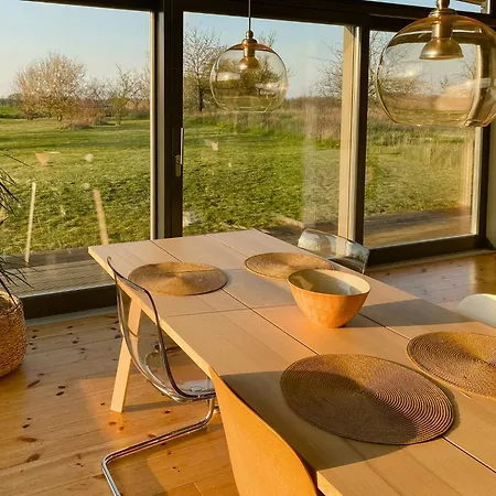 Natural Wooden House With Panoramic View 펜션 *