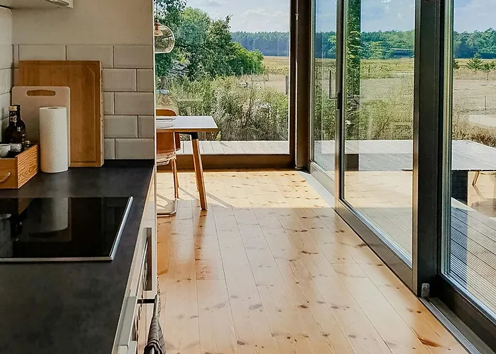 Semesterbostad Natural Wooden House With Panoramic View *