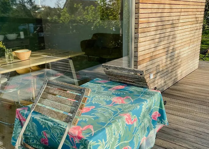 Semesterbostad Natural Wooden House With Panoramic View